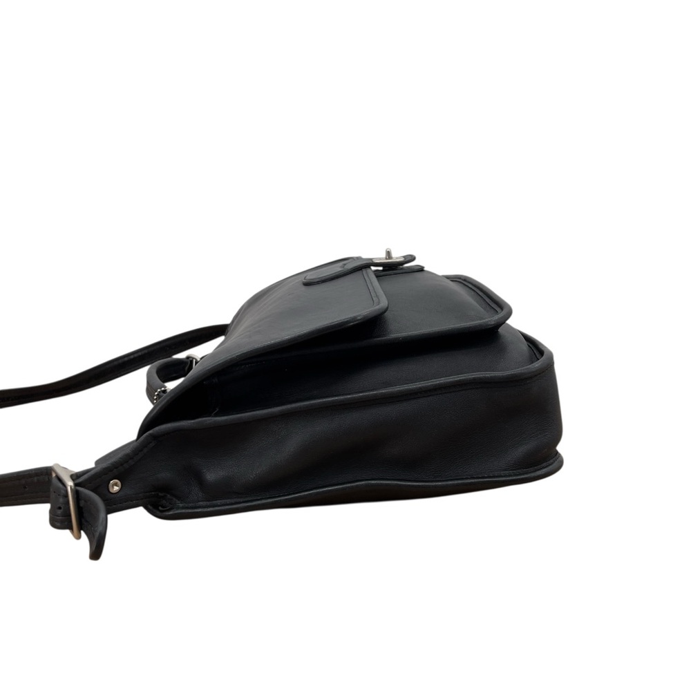 Coach Vintage Classic Black Metropolitan Crossbody Leather Briefcase | #5180 - Picture 6 of 16